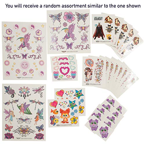Savvi Mega Value Pack - Over 125 Temporary Tattoos