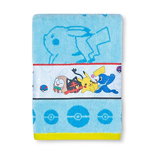 Kids Warehouse GP Pokemon Speed Moves Bath Towel - Realmdrop Shop
