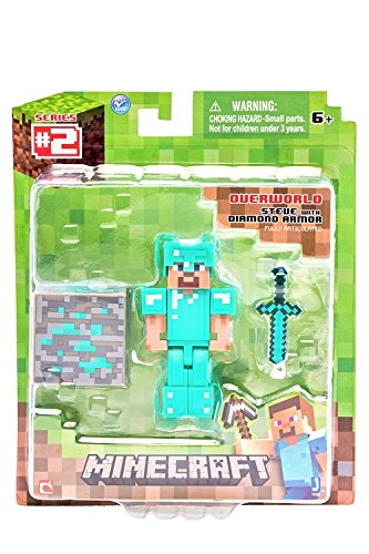 Minecraft Diamond Steve Figure Pack - Realmdrop Shop