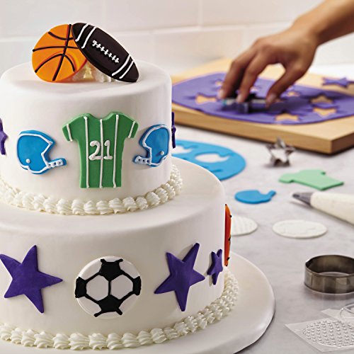 Cake Boss Cake Decorating Kit, Sports, Stainless Steel
