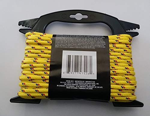 Tool Bench Hardware Diamond Braid Rope (Red)