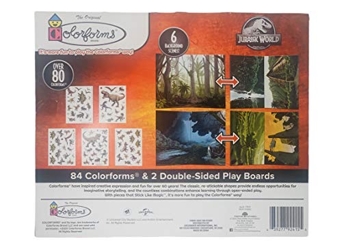 Peachtree Plaything Colorforms Sticker Story Mega Set Mickey Mouse, Trolls World Tour, Disney Princess and Jurassic Park (Jurassic World)