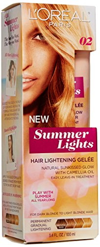 L'Oreal Paris Summer Lights Hair Lightening Gelee, Light Blonde to Dark Blo