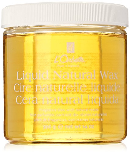 L Orbette LO-2100 Wax-Liquid Natural Wax, Glass 14oz