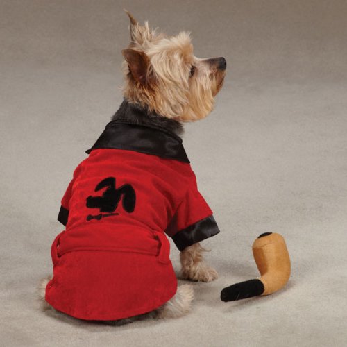 Casual Canine Party Hounds Smoking Jacket Costume, Medium