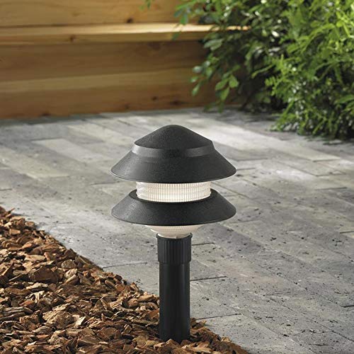 Portfolio Landscape Low Voltage Path Light 4W Black
