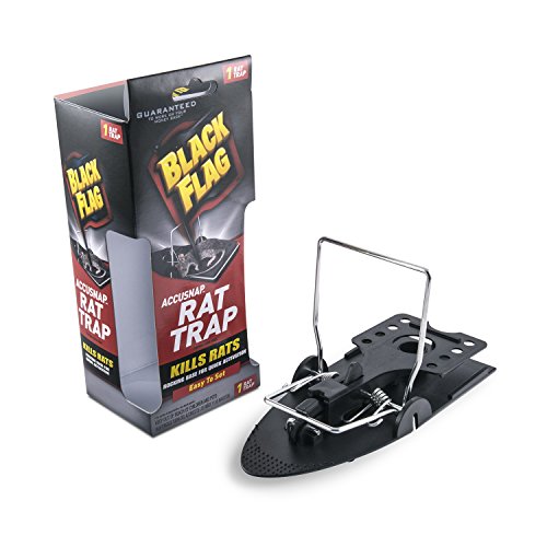 Black Flag HG-11051 AccuSnap Rat Traps, Easy to Set,1-Count