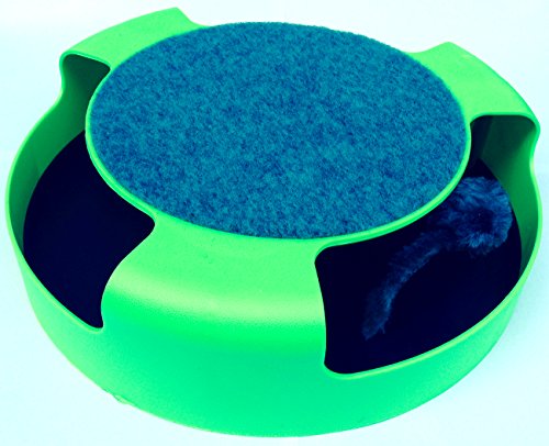 Feline Frenzy Cat Toy with Scratch Pad