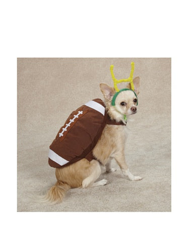 Casual Canine Touchdown Hound Dog Costume, X-Small, Brown