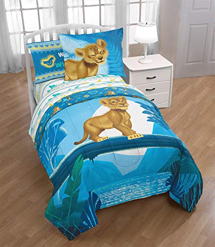 Jay Franco Disney Lion King Wild Side Bed Set, Twin