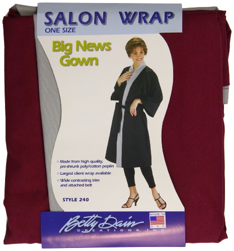 Betty Dain Big News Client Wrap, Burgundy - Realmdrop Shop
