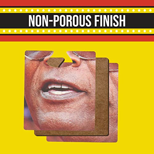 Selfie Props Celebrity Face Mat Party Photo Prop Coasters, Set of 20