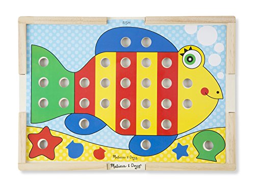 Melissa & Doug Sort and Snap Color Match - Sorting and Patterns Educational Toy