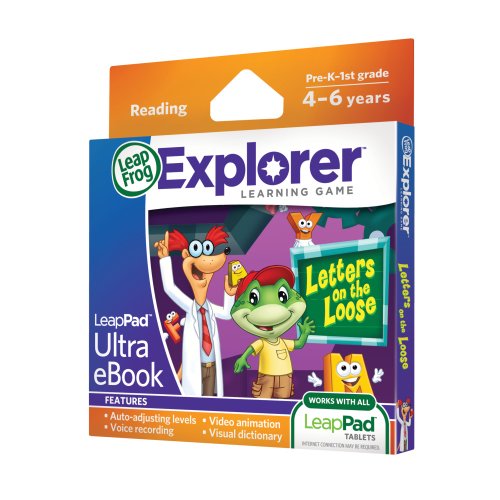 LeapFrog LeapPad Ultra eBook Letters on The Loose Game