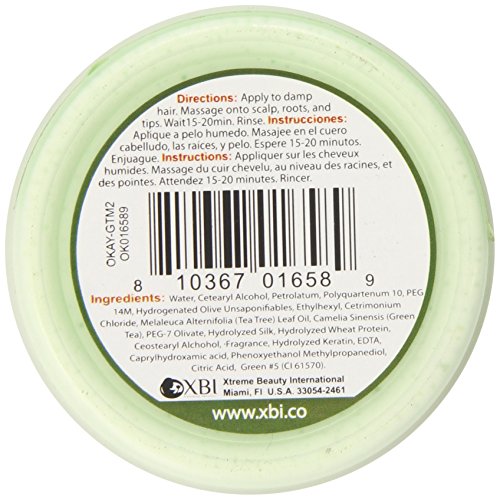 OKAY | Green Tea Nourishing Antioxidant Rich Hair Masque | For All Hair Types & Textures |