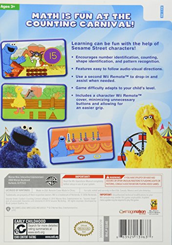 Sesame Street: Cookie's Counting Carnival - Nintendo Wii