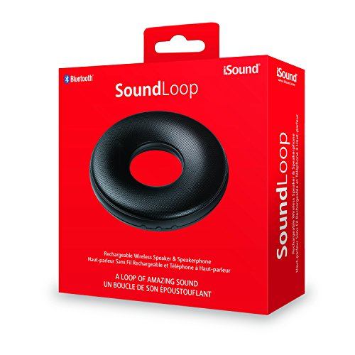 iSound SoundLoop Rechargeable Wireless Bluetooth Speaker & Speakerphone