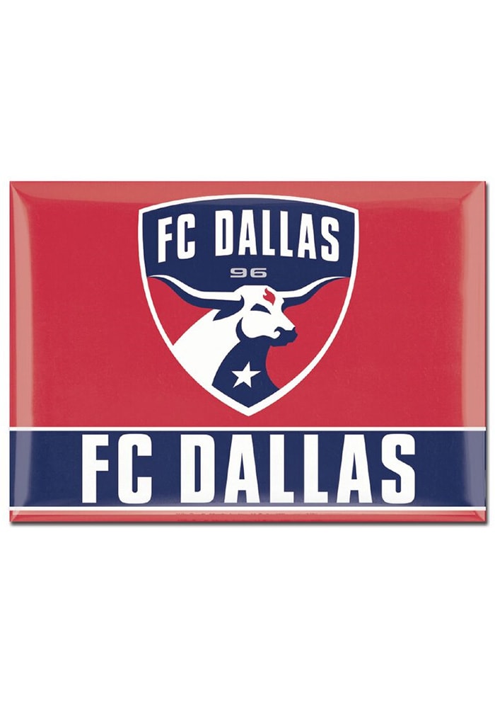 FC DALLAS 2.5X3.5 METAL MAGNET