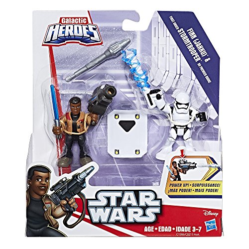 Star Wars Galactic Heroes Finn (Jakku) and First Order Stormtrooper Pack