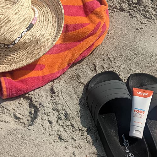 Carpe Antiperspirant Foot Lotion, A dermatologist-recommended solution to stop sweaty, smelly feet, Helps prevent blisters, Great for hyperhidrosis