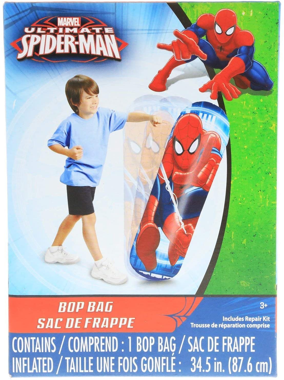 Spiderman 34.5" Bop Bag - Realmdrop Shop