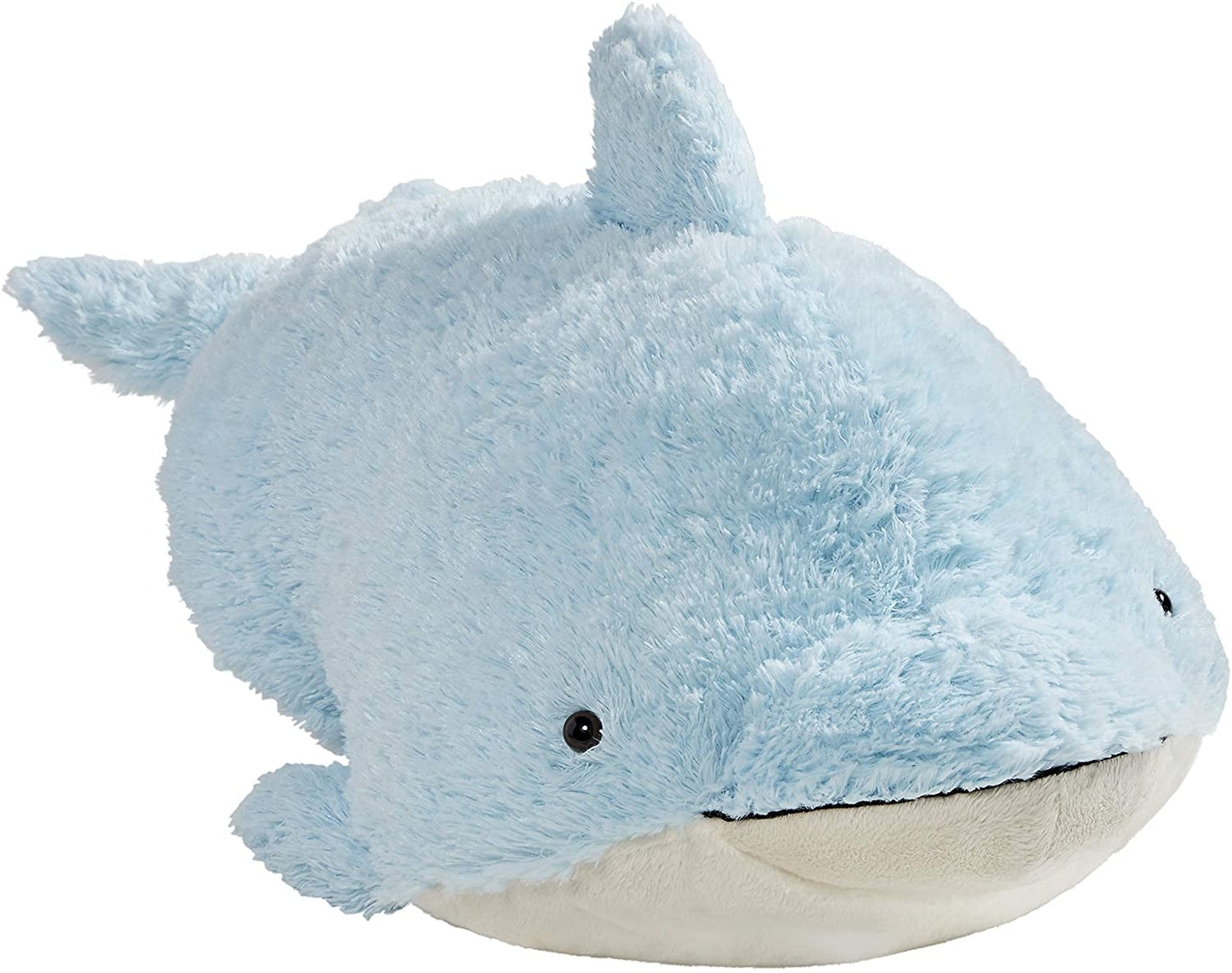 My Pillow Pet Dolphin - Large (Light Blue) Children, Kids, Game