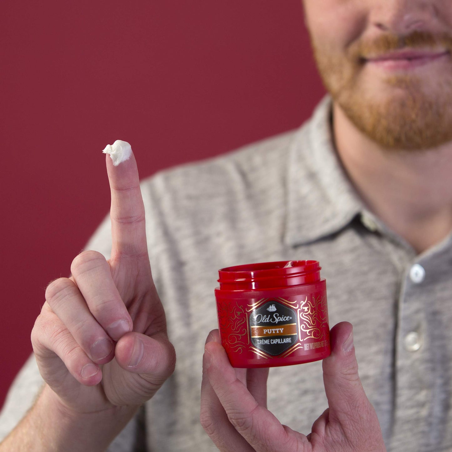 Old Spice, Molding Putty for Men, Hair Treatment, Forge, 2.64 oz