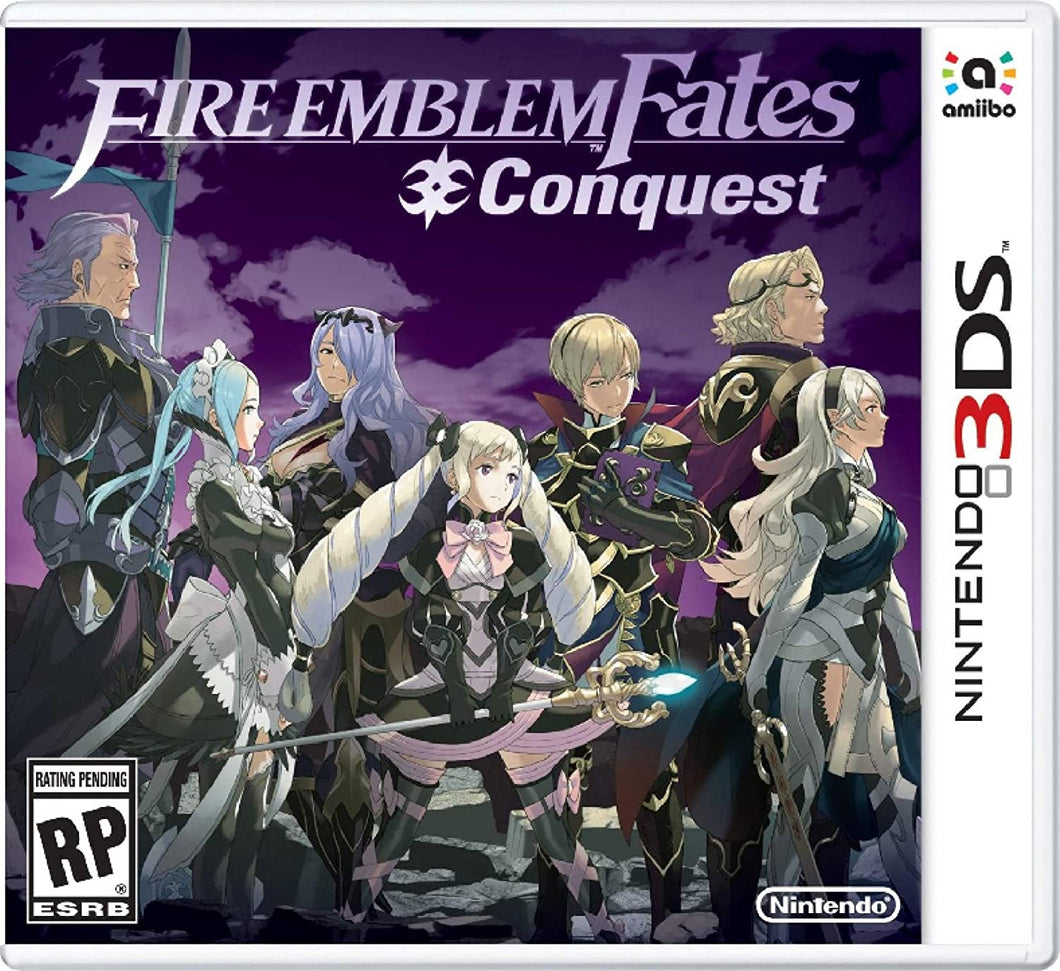 Nintendo 3ds Fire Emblem Fates - Conquest (US Version)