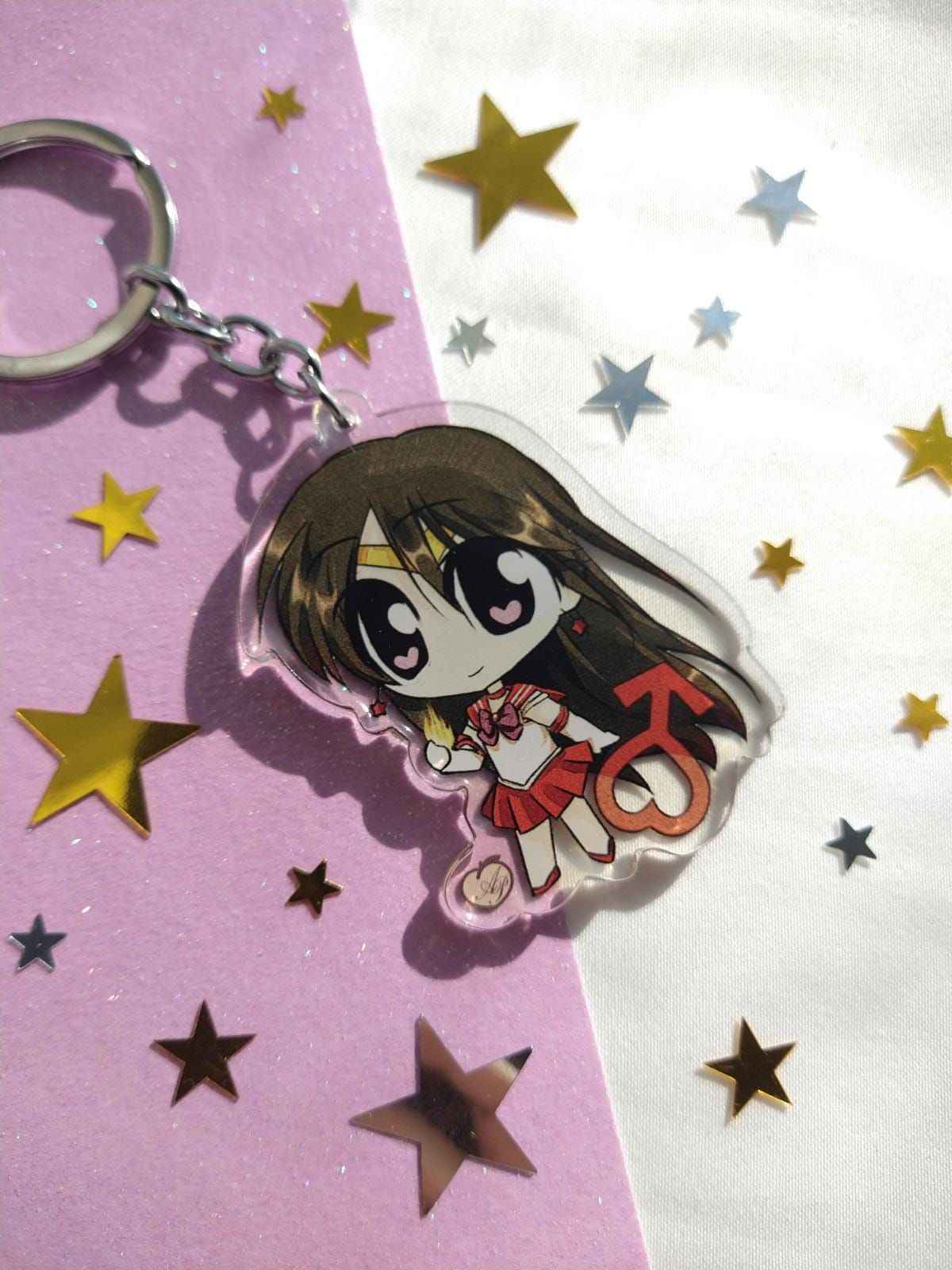 Sailor Moon Keychain - Mars