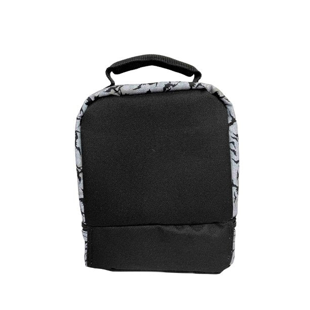 Kids Warner Brothers Batman Dual Compartment Drop Bottom Lunch Bag for Boys
