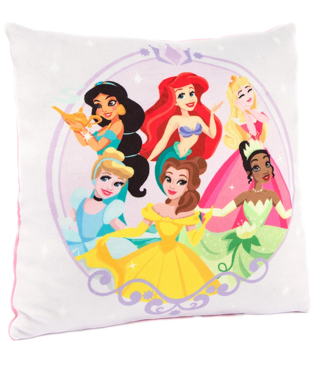 Disney Princess Squishy 12" Square Decorative Pillows UPC: 032281121334