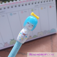 Load image into Gallery viewer, Kokeshi Japanese Doll Pens
