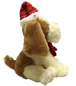 Animated Ear Flapping Singing Plush Dog Dancing Christmas Retired