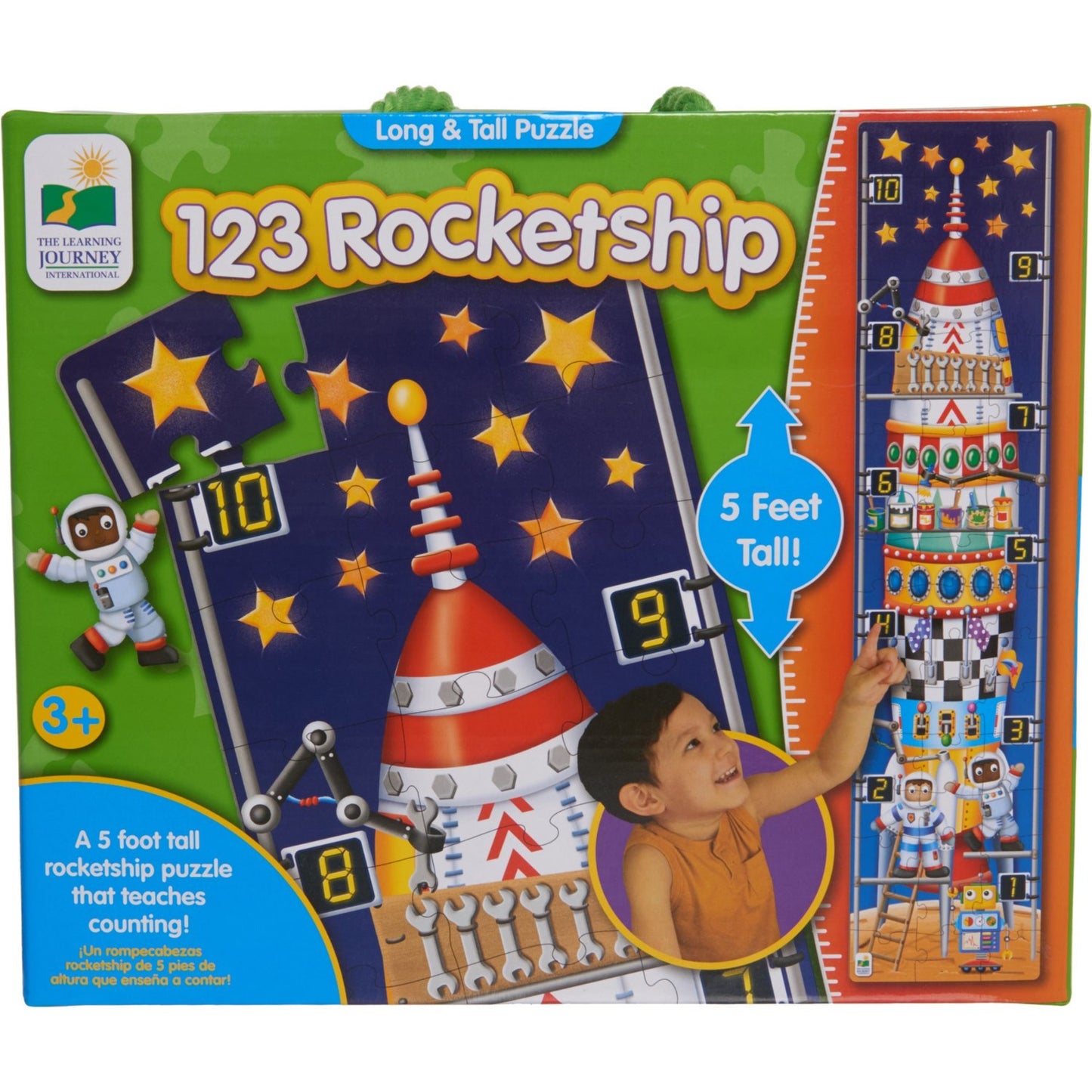 The Learning Journey Long & Tall Puzzles - Rocket Ship