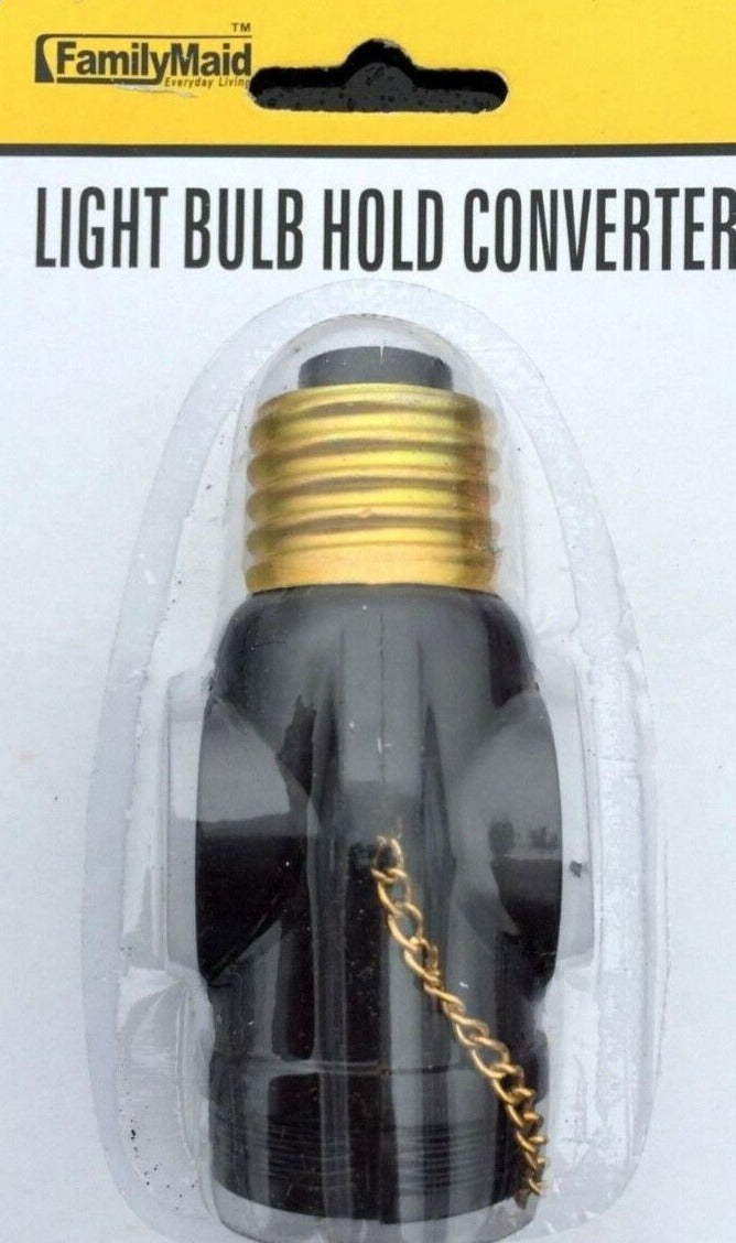 Light Bulb Switch Socket Pull Chain Dual Receptacle Outlet Converter Switch - Realmdrop Shop