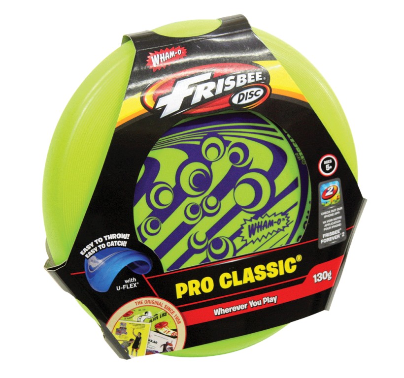 Wham-O Pro-Classic U-Flex Frisbee 130g colors and styles vary