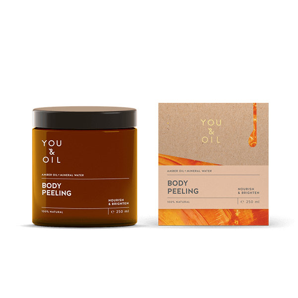 You & Oil Body Peeling Amber Oil + Mineral Water