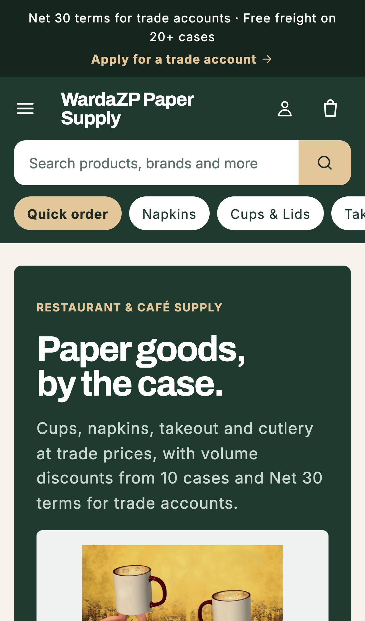 Beacon Wholesale - Shopify Theme