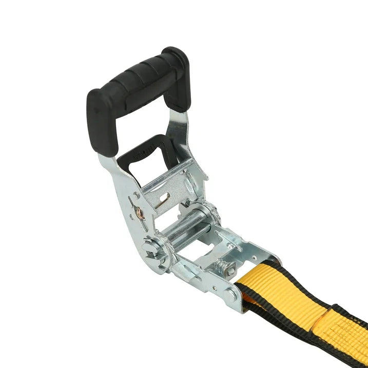 Xstrap 1.5" x 16' Ratchet Tie-Downs with Double J Hooks, 1,100 lb Work Load, 4 Pack