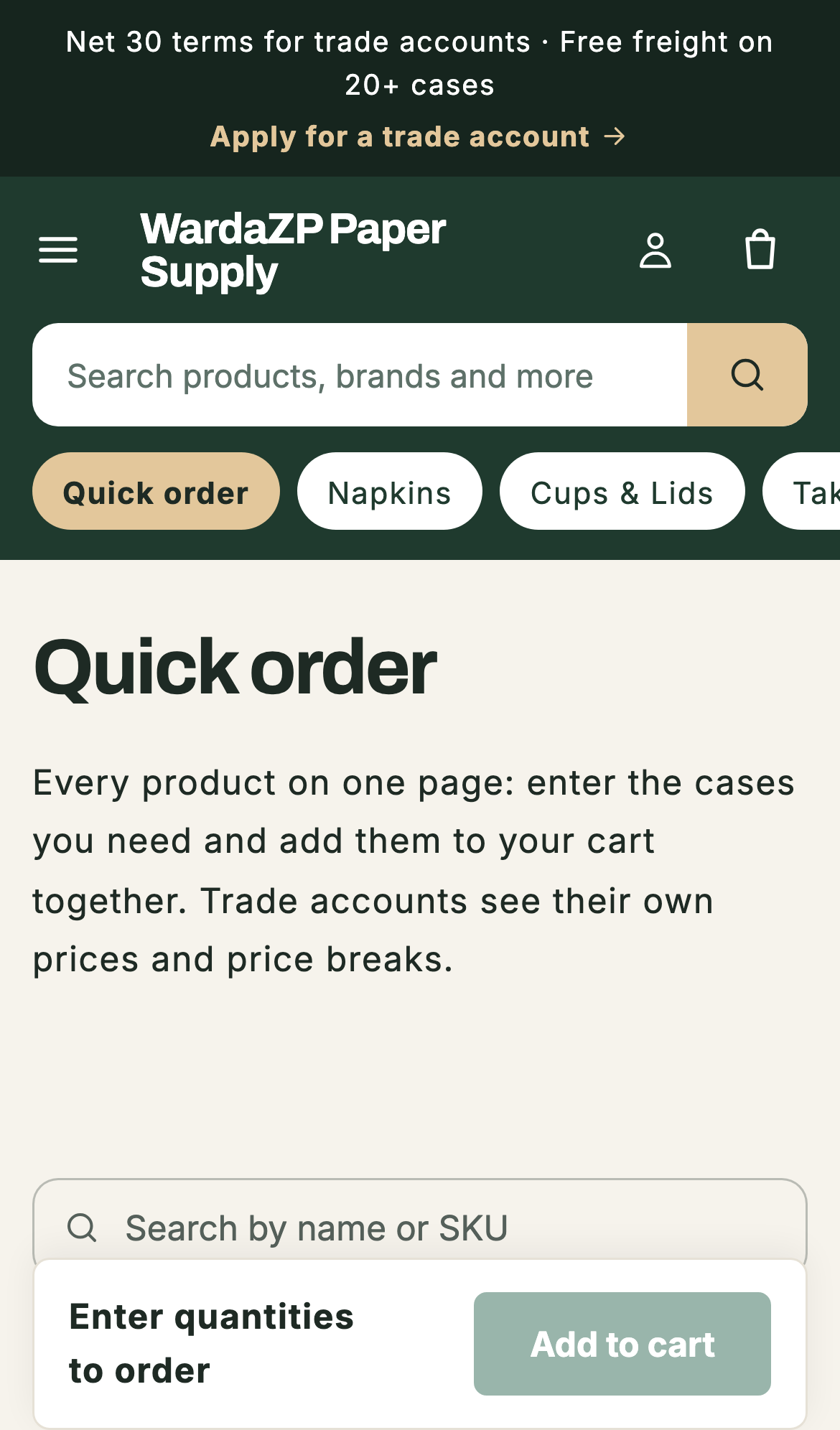 Beacon Wholesale - Shopify Theme