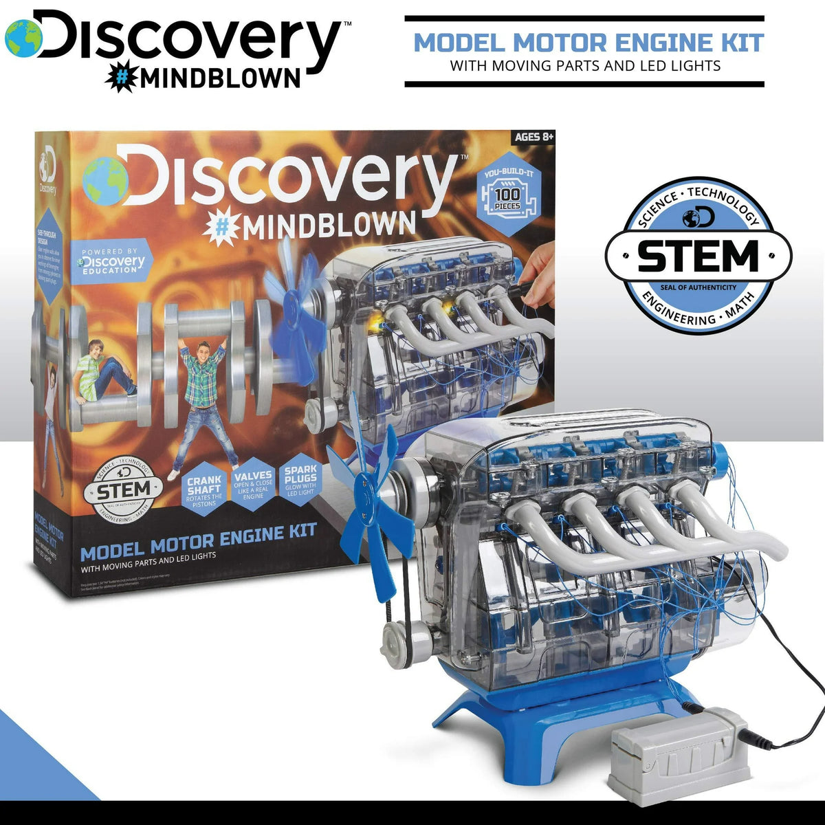 Discovery Kids Mindblown DIY Model Engine Kit