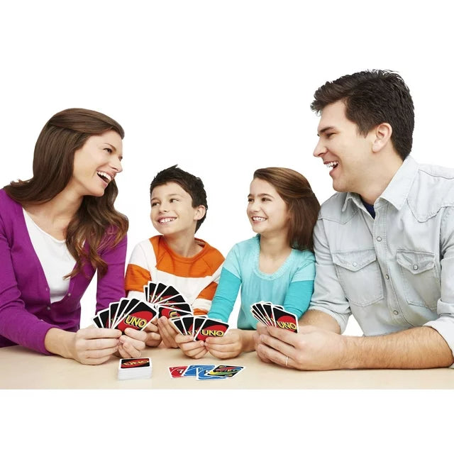 UNO Color & Number Matching Card Game for 2-10 Players Ages 7Y+