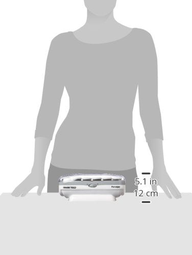 Size guide showing the roller set beside a figure, 5.1 inches tall