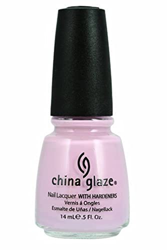 Bottle of pale ballet pink creme nail lacquer