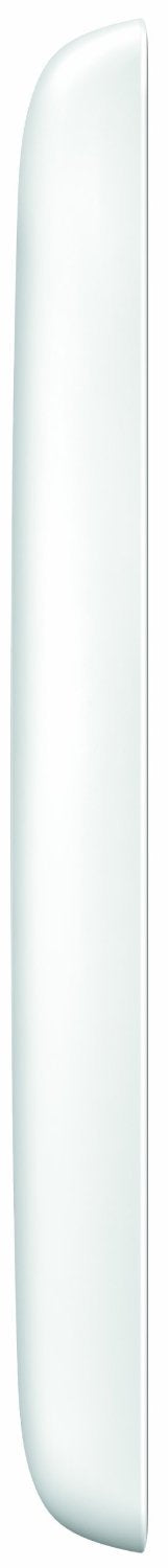Plain left edge of the white Nokia Lumia 521 phone