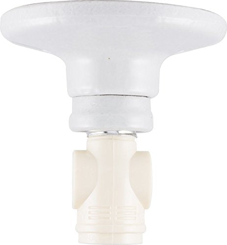 Power Gear 2-Outlet Socket Adapter, Add 2 Outlets to a Bulb Socket, 2 Prong, Polarized Outlets, Medium Base Socket, Use in Workshop, Garage or Utility Room, UL Listed, Light Almond, 54178