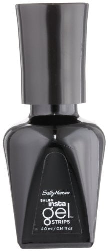 Small black bottle of gel top coat, 0.14 fl oz