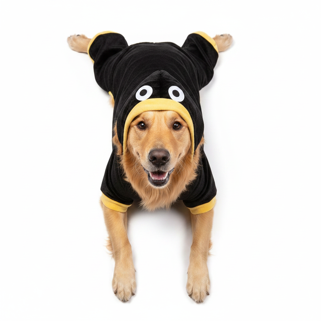 Zack & Zoey Penguin Pup Pet Costume - Black - Realmdrop Shop