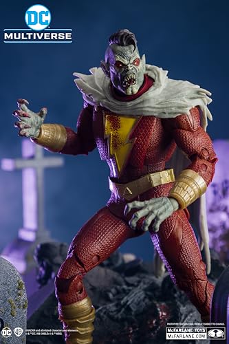 McFarlane DC Multiverse Shazam (DC vs Vampires) Gold Label 7" Action Figure