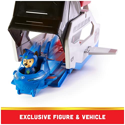 Shark sub sliding out of the whale vehicle's open mouth, exclusive figure and vehicle